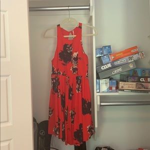 Floral Crepe Free People Dress